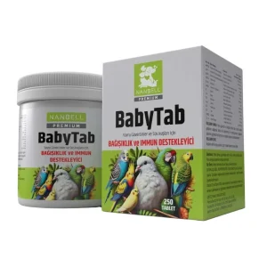 Nanbell BabyTab - Yavru Güvercin ve Süs Kuşları İçin Bağışıklık ve İmmun Destekleyici, 250 Tablet